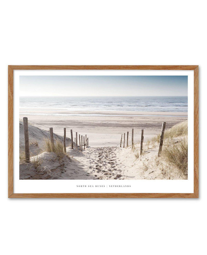 North Sea Dunes | Netherlands Art Print-PRINT-Olive et Oriel-Olive et Oriel-50x70 cm | 19.6" x 27.5"-Walnut-With White Border-Buy-Australian-Art-Prints-Online-with-Olive-et-Oriel-Your-Artwork-Specialists-Austrailia-Decorate-With-Coastal-Photo-Wall-Art-Prints-From-Our-Beach-House-Artwork-Collection-Fine-Poster-and-Framed-Artwork