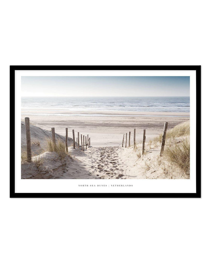 North Sea Dunes | Netherlands Art Print-PRINT-Olive et Oriel-Olive et Oriel-A5 | 5.8" x 8.3" | 14.8 x 21cm-Black-With White Border-Buy-Australian-Art-Prints-Online-with-Olive-et-Oriel-Your-Artwork-Specialists-Austrailia-Decorate-With-Coastal-Photo-Wall-Art-Prints-From-Our-Beach-House-Artwork-Collection-Fine-Poster-and-Framed-Artwork