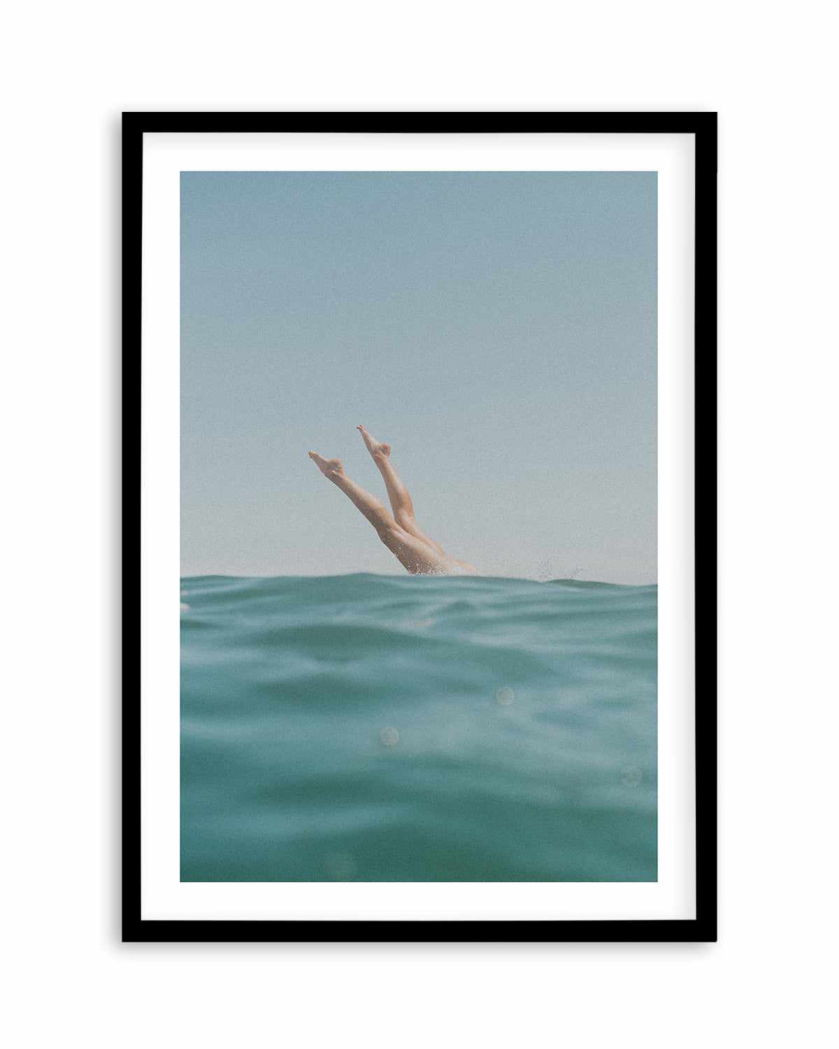 Ocean Dive by Elise Wilcox Art Print