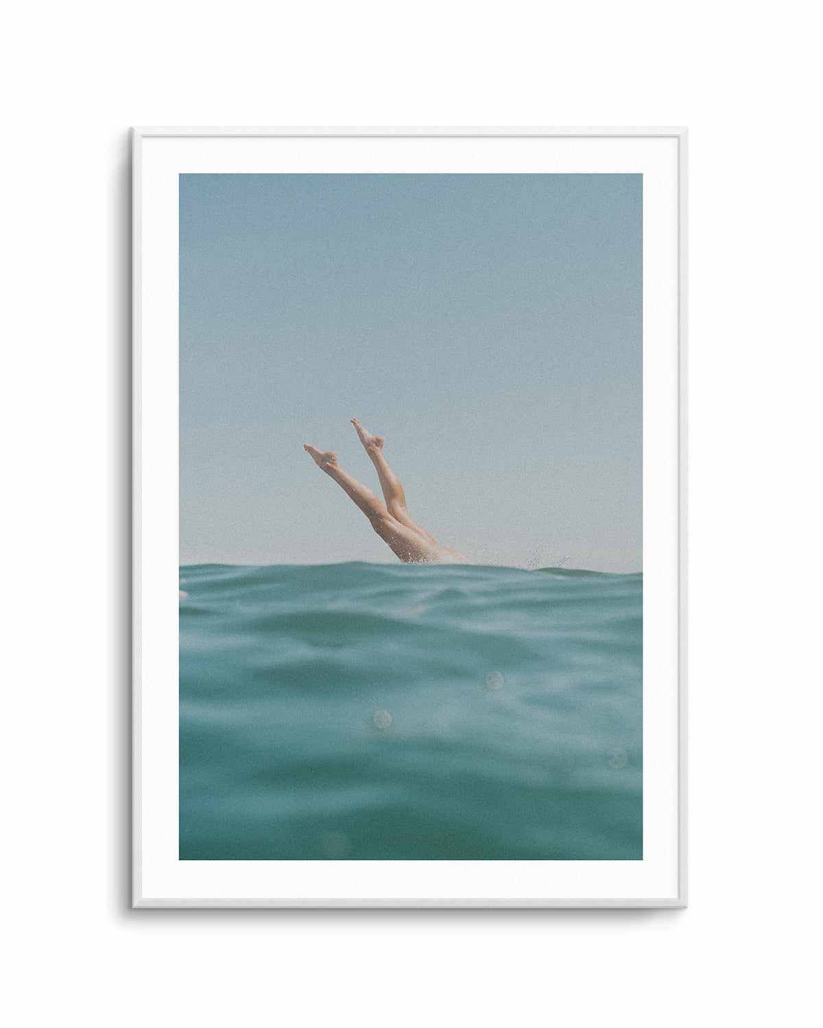 Ocean Dive by Elise Wilcox Art Print