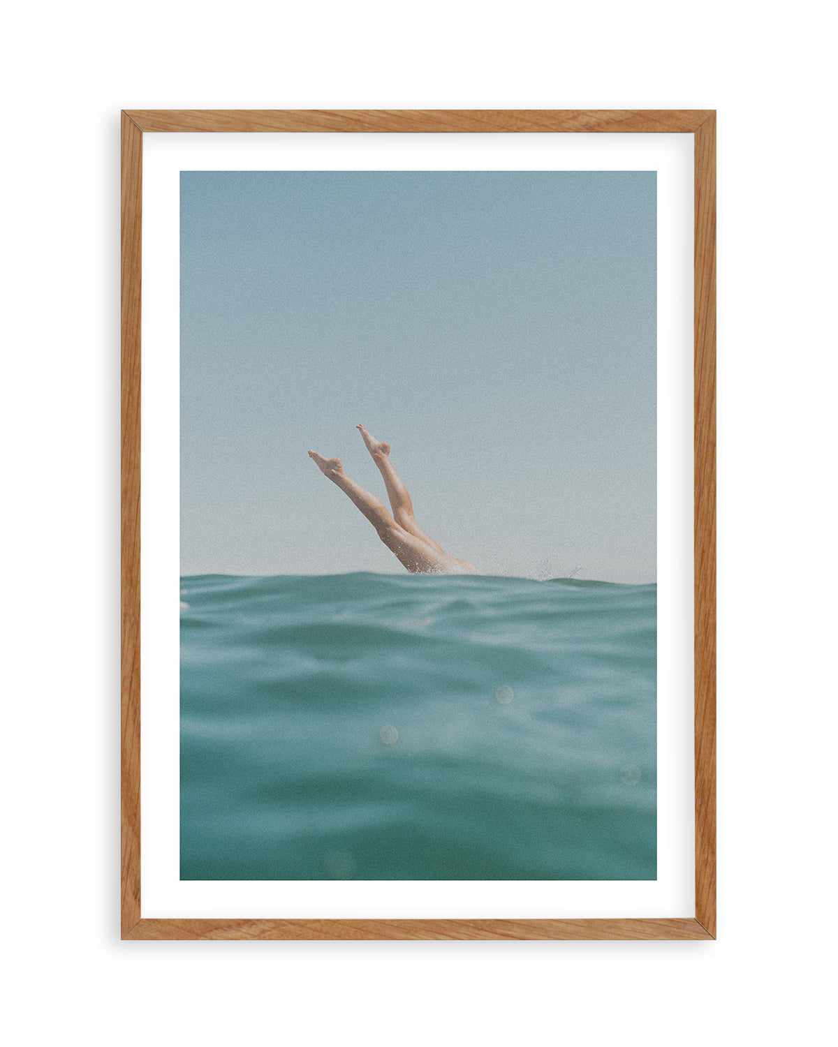 Ocean Dive by Elise Wilcox Art Print