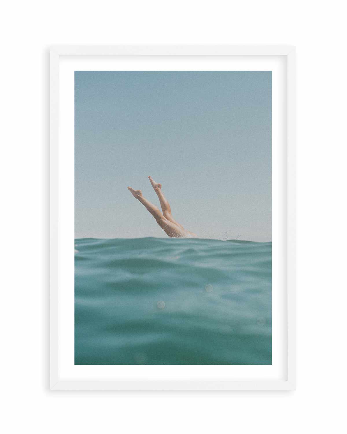 Ocean Dive by Elise Wilcox Art Print