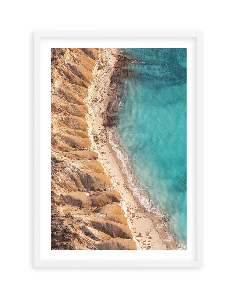Ocean View Sellicks Art Print-PRINT-Olive et Oriel-Olive et Oriel-A5 | 5.8" x 8.3" | 14.8 x 21cm-White-With White Border-Buy-Australian-Art-Prints-Online-with-Olive-et-Oriel-Your-Artwork-Specialists-Austrailia-Decorate-With-Coastal-Photo-Wall-Art-Prints-From-Our-Beach-House-Artwork-Collection-Fine-Poster-and-Framed-Artwork