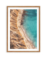 Ocean View Sellicks Art Print-PRINT-Olive et Oriel-Olive et Oriel-50x70 cm | 19.6" x 27.5"-Walnut-With White Border-Buy-Australian-Art-Prints-Online-with-Olive-et-Oriel-Your-Artwork-Specialists-Austrailia-Decorate-With-Coastal-Photo-Wall-Art-Prints-From-Our-Beach-House-Artwork-Collection-Fine-Poster-and-Framed-Artwork