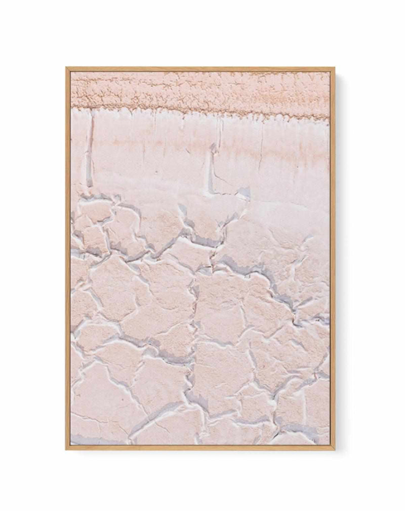 Our Blushing Land II | Framed Canvas Art Print