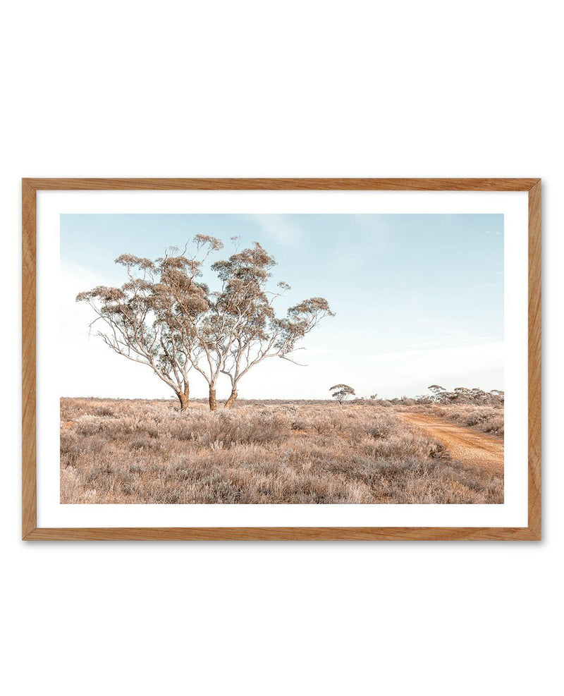 Out West | LS Art Print-PRINT-Olive et Oriel-Olive et Oriel-50x70 cm | 19.6" x 27.5"-Walnut-With White Border-Buy-Australian-Art-Prints-Online-with-Olive-et-Oriel-Your-Artwork-Specialists-Austrailia-Decorate-With-Coastal-Photo-Wall-Art-Prints-From-Our-Beach-House-Artwork-Collection-Fine-Poster-and-Framed-Artwork
