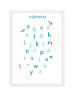 Outer Space | Alphabet Art Print-PRINT-Olive et Oriel-Olive et Oriel-A5 | 5.8" x 8.3" | 14.8 x 21cm-White-With White Border-Buy-Australian-Art-Prints-Online-with-Olive-et-Oriel-Your-Artwork-Specialists-Austrailia-Decorate-With-Coastal-Photo-Wall-Art-Prints-From-Our-Beach-House-Artwork-Collection-Fine-Poster-and-Framed-Artwork