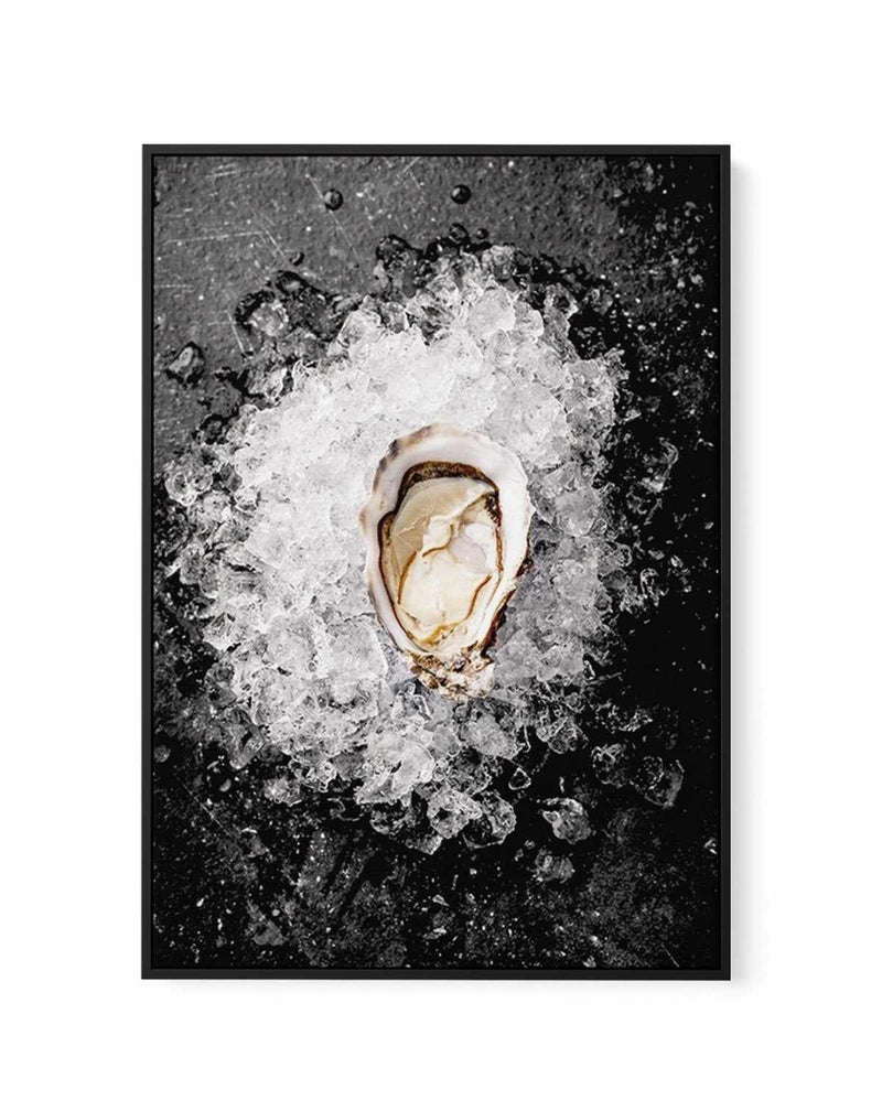 Oysters on Ice | Framed Canvas-CANVAS-You can shop wall art online with Olive et Oriel for everything from abstract art to fun kids wall art. Our beautiful modern art prints and canvas art are available from large canvas prints to wall art paintings and our proudly Australian artwork collection offers only the highest quality framed large wall art and canvas art Australia - You can buy fashion photography prints or Hampton print posters and paintings on canvas from Olive et Oriel and have them d