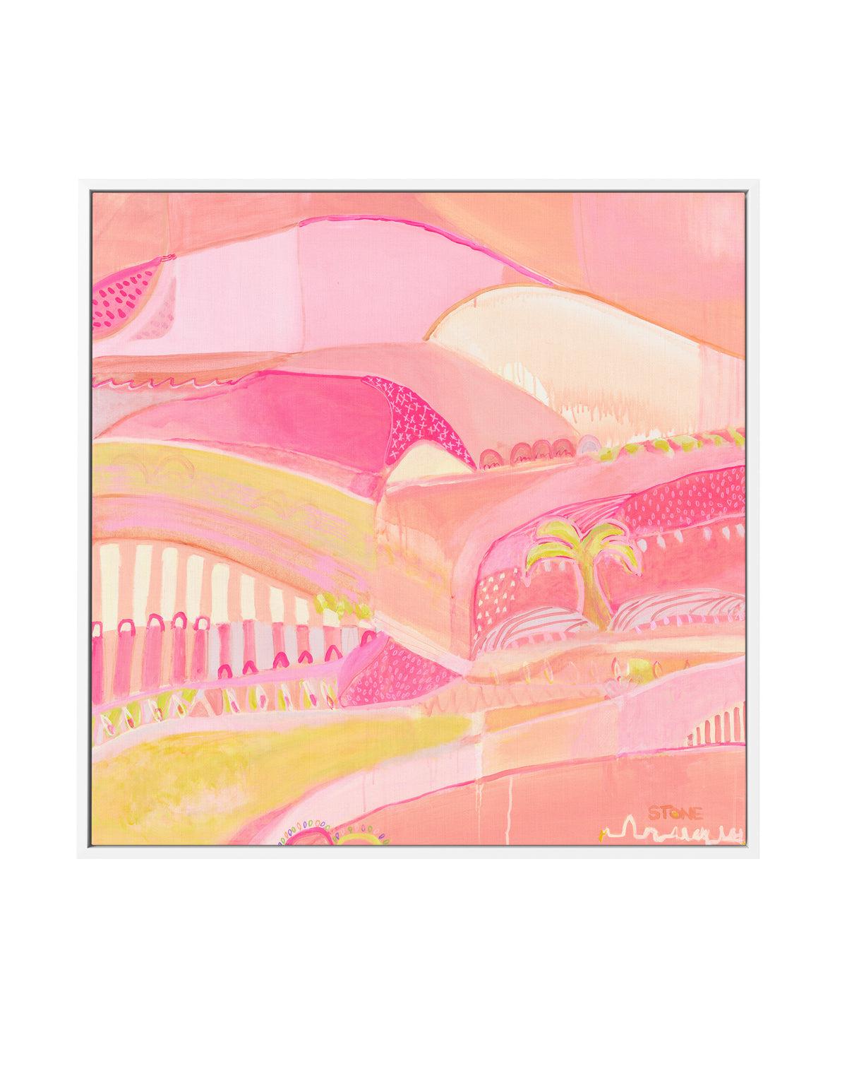 Palm Cove by Belinda Stone | Framed Canvas-CANVAS-You can shop wall art online with Olive et Oriel for everything from abstract art to fun kids wall art. Our beautiful modern art prints and canvas art are available from large canvas prints to wall art paintings and our proudly Australian artwork collection offers only the highest quality framed large wall art and canvas art Australia - You can buy fashion photography prints or Hampton print posters and paintings on canvas from Olive et Oriel and