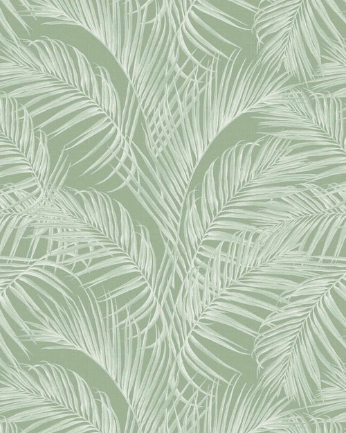 Palm Escape Sage Green Wallpaper-Wallpaper-Buy Australian Removable Wallpaper Now Sage Green Wallpaper Peel And Stick Wallpaper Online At Olive et Oriel Custom Made Wallpapers Wall Papers Decorate Your Bedroom Living Room Kids Room or Commercial Interior