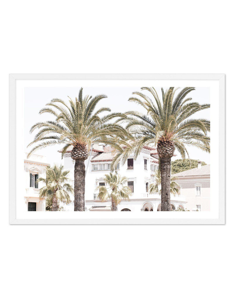 Palm Paradise Art Print-PRINT-Olive et Oriel-Olive et Oriel-A4 | 8.3" x 11.7" | 21 x 29.7cm-White-With White Border-Buy-Australian-Art-Prints-Online-with-Olive-et-Oriel-Your-Artwork-Specialists-Austrailia-Decorate-With-Coastal-Photo-Wall-Art-Prints-From-Our-Beach-House-Artwork-Collection-Fine-Poster-and-Framed-Artwork