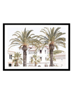 Palm Paradise Art Print-PRINT-Olive et Oriel-Olive et Oriel-A4 | 8.3" x 11.7" | 21 x 29.7cm-Black-With White Border-Buy-Australian-Art-Prints-Online-with-Olive-et-Oriel-Your-Artwork-Specialists-Austrailia-Decorate-With-Coastal-Photo-Wall-Art-Prints-From-Our-Beach-House-Artwork-Collection-Fine-Poster-and-Framed-Artwork