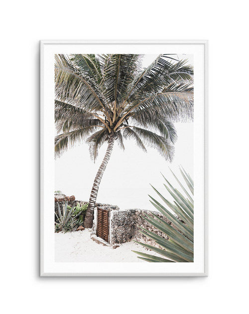 Palm Resort Art Print-PRINT-Olive et Oriel-Olive et Oriel-A4 | 8.3" x 11.7" | 21 x 29.7cm-Unframed Art Print-With White Border-Buy-Australian-Art-Prints-Online-with-Olive-et-Oriel-Your-Artwork-Specialists-Austrailia-Decorate-With-Coastal-Photo-Wall-Art-Prints-From-Our-Beach-House-Artwork-Collection-Fine-Poster-and-Framed-Artwork