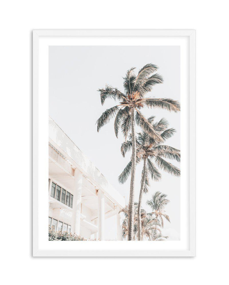 Palm Resort II Art Print-PRINT-Olive et Oriel-Olive et Oriel-A4 | 8.3" x 11.7" | 21 x 29.7cm-White-With White Border-Buy-Australian-Art-Prints-Online-with-Olive-et-Oriel-Your-Artwork-Specialists-Austrailia-Decorate-With-Coastal-Photo-Wall-Art-Prints-From-Our-Beach-House-Artwork-Collection-Fine-Poster-and-Framed-Artwork