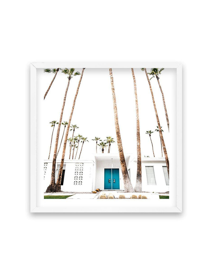 Palm Springs 2444 SQ Art Print-PRINT-Olive et Oriel-Olive et Oriel-70x70 cm | 27.5" x 27.5"-White-With White Border-Buy-Australian-Art-Prints-Online-with-Olive-et-Oriel-Your-Artwork-Specialists-Austrailia-Decorate-With-Coastal-Photo-Wall-Art-Prints-From-Our-Beach-House-Artwork-Collection-Fine-Poster-and-Framed-Artwork