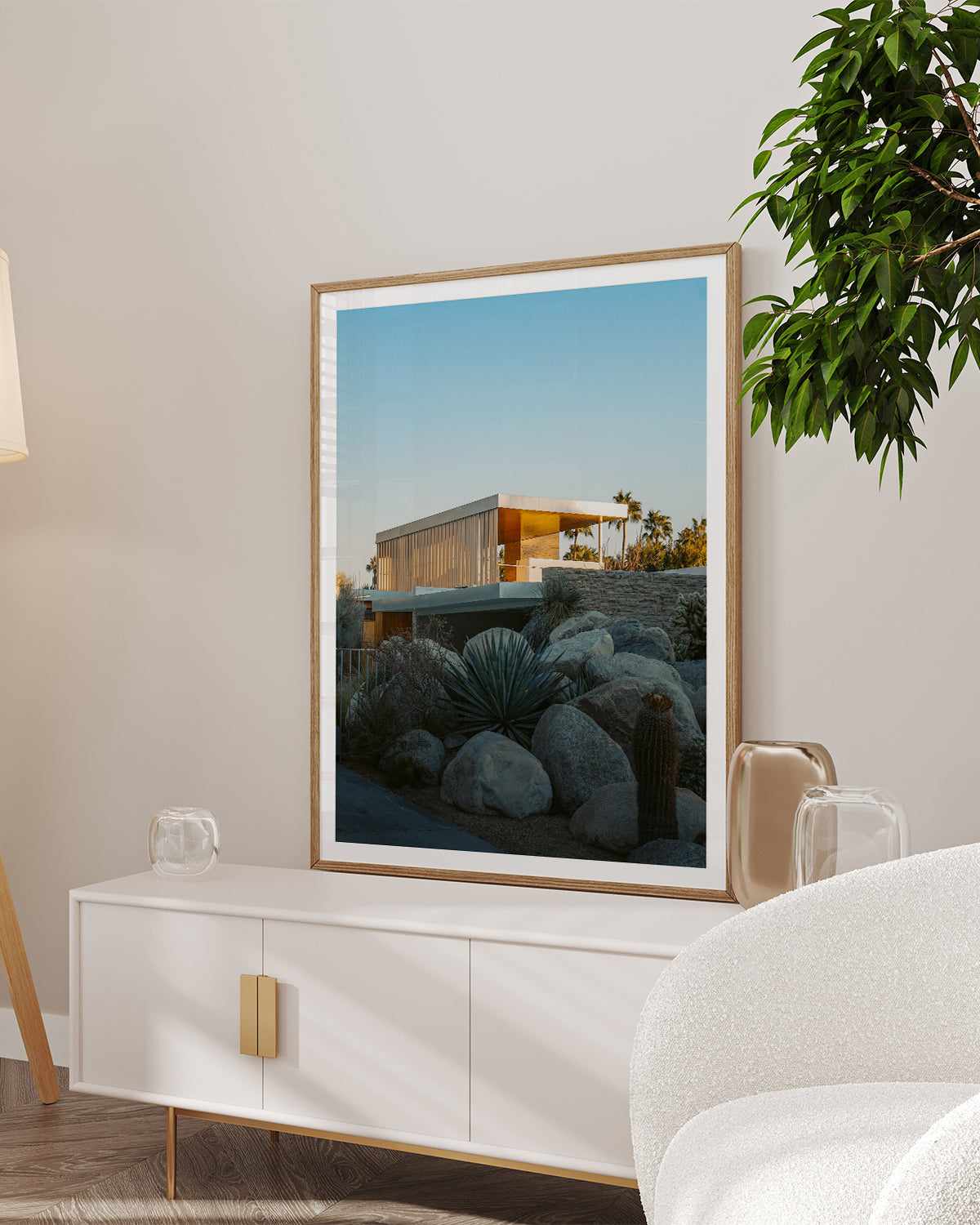 Palm Springs Condo by Finn Skagn Art Print