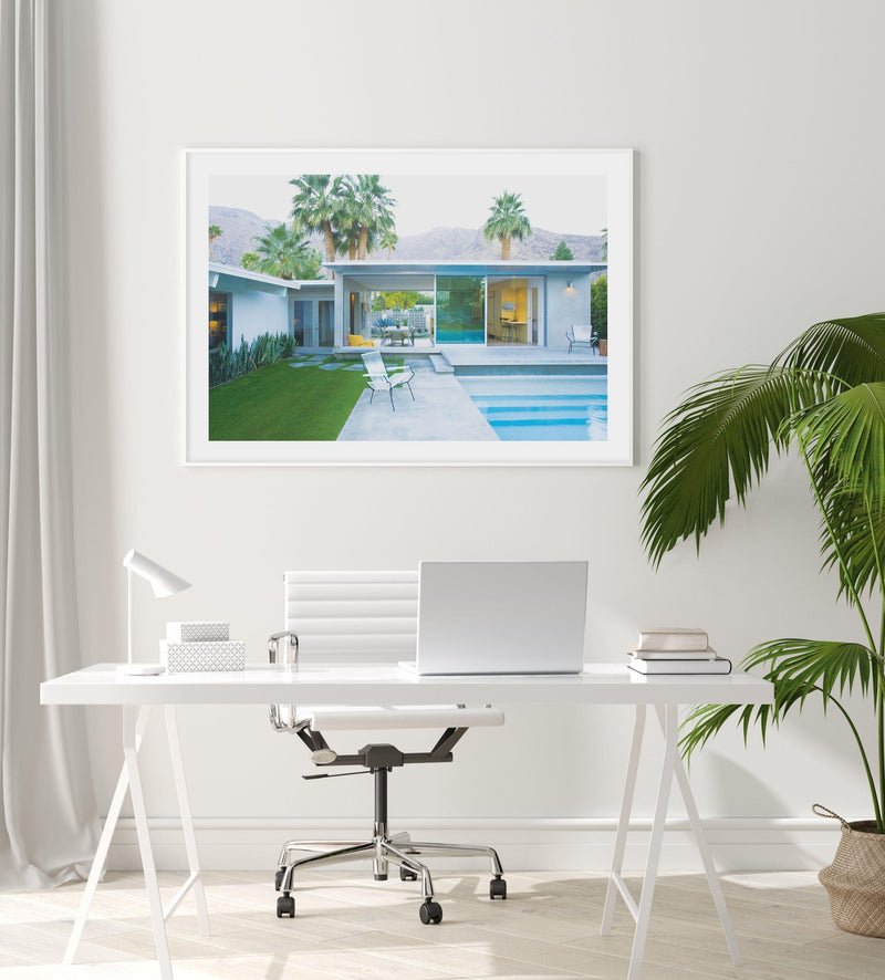 Palm Springs Poolside Art Print-PRINT-Olive et Oriel-Olive et Oriel-Buy-Australian-Art-Prints-Online-with-Olive-et-Oriel-Your-Artwork-Specialists-Austrailia-Decorate-With-Coastal-Photo-Wall-Art-Prints-From-Our-Beach-House-Artwork-Collection-Fine-Poster-and-Framed-Artwork