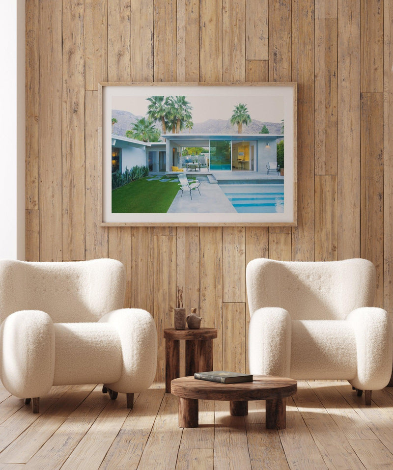 Palm Springs Poolside Art Print-PRINT-Olive et Oriel-Olive et Oriel-Buy-Australian-Art-Prints-Online-with-Olive-et-Oriel-Your-Artwork-Specialists-Austrailia-Decorate-With-Coastal-Photo-Wall-Art-Prints-From-Our-Beach-House-Artwork-Collection-Fine-Poster-and-Framed-Artwork
