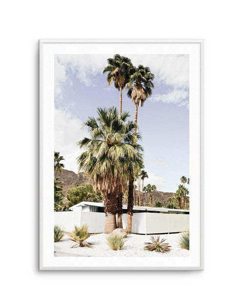 Palm Springs Streets Art Print-PRINT-Olive et Oriel-Olive et Oriel-A4 | 8.3" x 11.7" | 21 x 29.7cm-Unframed Art Print-With White Border-Buy-Australian-Art-Prints-Online-with-Olive-et-Oriel-Your-Artwork-Specialists-Austrailia-Decorate-With-Coastal-Photo-Wall-Art-Prints-From-Our-Beach-House-Artwork-Collection-Fine-Poster-and-Framed-Artwork