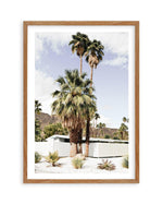 Palm Springs Streets Art Print-PRINT-Olive et Oriel-Olive et Oriel-Buy-Australian-Art-Prints-Online-with-Olive-et-Oriel-Your-Artwork-Specialists-Austrailia-Decorate-With-Coastal-Photo-Wall-Art-Prints-From-Our-Beach-House-Artwork-Collection-Fine-Poster-and-Framed-Artwork