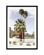 Palm Springs Streets Art Print-PRINT-Olive et Oriel-Olive et Oriel-A4 | 8.3" x 11.7" | 21 x 29.7cm-Black-With White Border-Buy-Australian-Art-Prints-Online-with-Olive-et-Oriel-Your-Artwork-Specialists-Austrailia-Decorate-With-Coastal-Photo-Wall-Art-Prints-From-Our-Beach-House-Artwork-Collection-Fine-Poster-and-Framed-Artwork