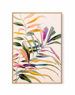 Palm by Leigh Viner | Framed Canvas Art Print
