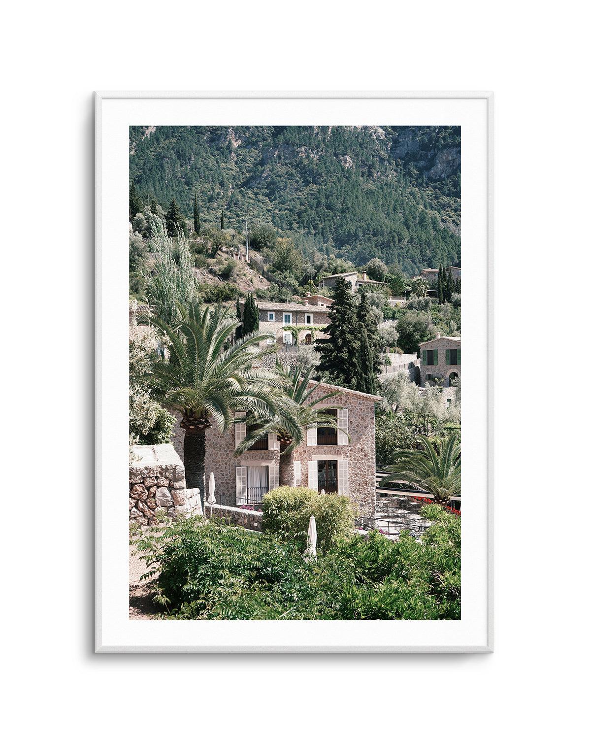 Palms in Italy by Renee Rae Art Print