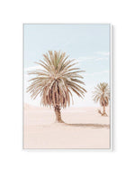 Palms of Morocco II | Framed Canvas-Shop Australian Art Prints Online with Olive et Oriel - Our collection of Moroccan art prints offer unique wall art including moroccan arches and pink morocco doors of marrakech - this collection will add soft feminine colour to your walls and some may say bohemian style. These traditional morocco landscape photography includes desert scenes of palm trees and camel art prints - there is art on canvas and extra large wall art with fast, free shipping across Aus