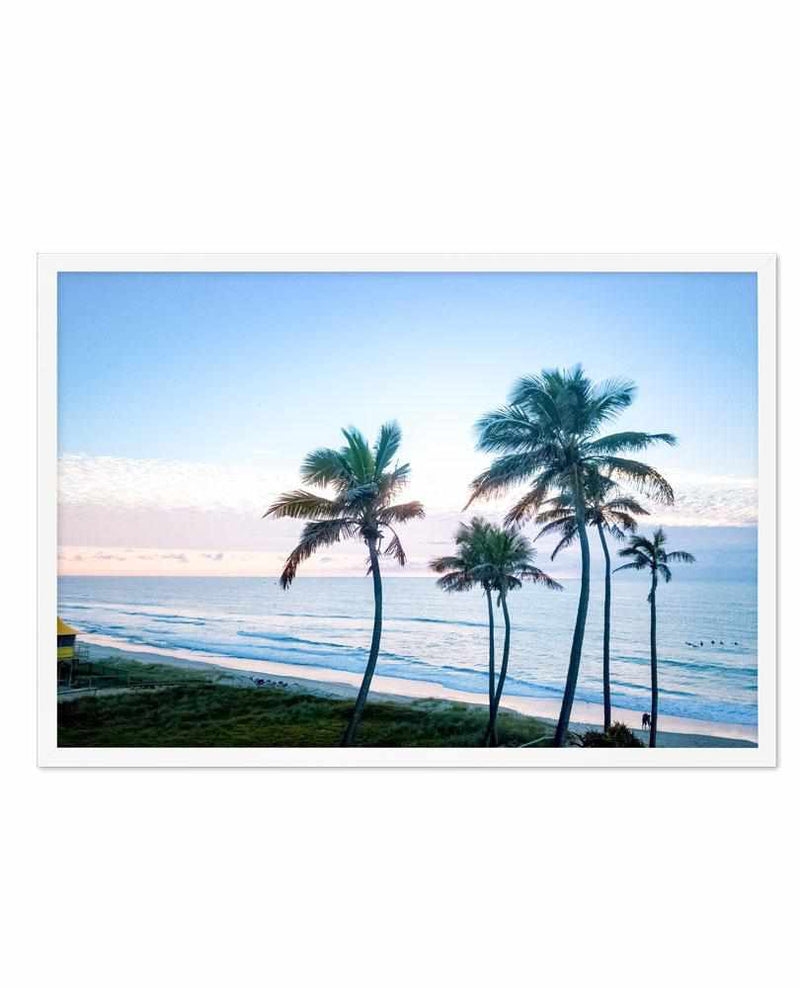 Palms of Surfers Paradise Art Print-PRINT-Olive et Oriel-Olive et Oriel-A5 | 5.8" x 8.3" | 14.8 x 21cm-White-With White Border-Buy-Australian-Art-Prints-Online-with-Olive-et-Oriel-Your-Artwork-Specialists-Austrailia-Decorate-With-Coastal-Photo-Wall-Art-Prints-From-Our-Beach-House-Artwork-Collection-Fine-Poster-and-Framed-Artwork