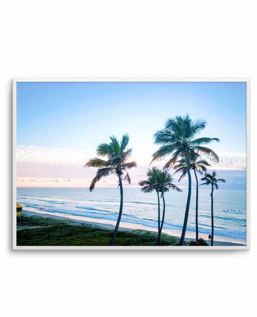 Palms of Surfers Paradise Art Print-PRINT-Olive et Oriel-Olive et Oriel-A5 | 5.8" x 8.3" | 14.8 x 21cm-Unframed Art Print-With White Border-Buy-Australian-Art-Prints-Online-with-Olive-et-Oriel-Your-Artwork-Specialists-Austrailia-Decorate-With-Coastal-Photo-Wall-Art-Prints-From-Our-Beach-House-Artwork-Collection-Fine-Poster-and-Framed-Artwork