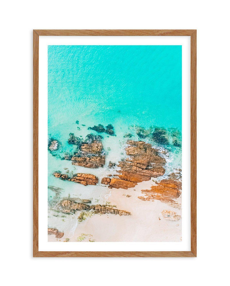 Pambula Rivermouth II Art Print-PRINT-Olive et Oriel-Olive et Oriel-50x70 cm | 19.6" x 27.5"-Walnut-With White Border-Buy-Australian-Art-Prints-Online-with-Olive-et-Oriel-Your-Artwork-Specialists-Austrailia-Decorate-With-Coastal-Photo-Wall-Art-Prints-From-Our-Beach-House-Artwork-Collection-Fine-Poster-and-Framed-Artwork