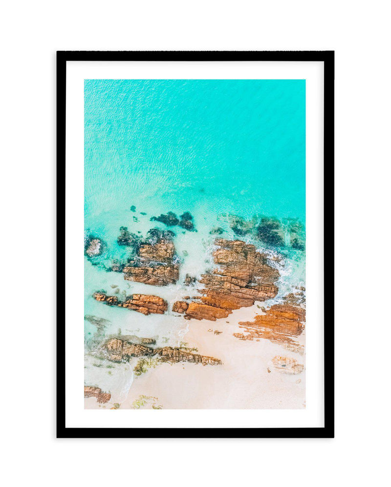Pambula Rivermouth II Art Print-PRINT-Olive et Oriel-Olive et Oriel-A5 | 5.8" x 8.3" | 14.8 x 21cm-Black-With White Border-Buy-Australian-Art-Prints-Online-with-Olive-et-Oriel-Your-Artwork-Specialists-Austrailia-Decorate-With-Coastal-Photo-Wall-Art-Prints-From-Our-Beach-House-Artwork-Collection-Fine-Poster-and-Framed-Artwork