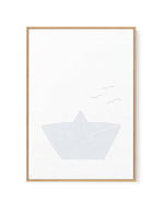 Paper Boat | Framed Canvas-CANVAS-You can shop wall art online with Olive et Oriel for everything from abstract art to fun kids wall art. Our beautiful modern art prints and canvas art are available from large canvas prints to wall art paintings and our proudly Australian artwork collection offers only the highest quality framed large wall art and canvas art Australia - You can buy fashion photography prints or Hampton print posters and paintings on canvas from Olive et Oriel and have them deliv