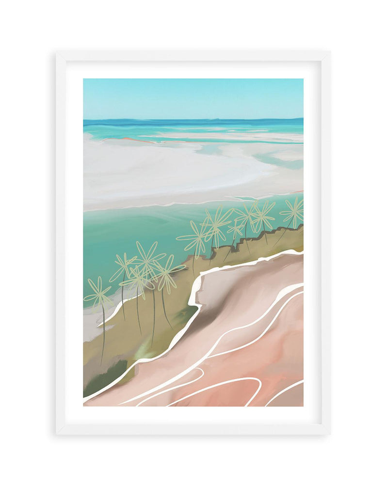 Paradise Beach I Art Print-PRINT-Olive et Oriel-Olive et Oriel-A5 | 5.8" x 8.3" | 14.8 x 21cm-White-With White Border-Buy-Australian-Art-Prints-Online-with-Olive-et-Oriel-Your-Artwork-Specialists-Austrailia-Decorate-With-Coastal-Photo-Wall-Art-Prints-From-Our-Beach-House-Artwork-Collection-Fine-Poster-and-Framed-Artwork