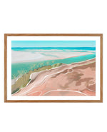 Paradise Beach LS Art Print-PRINT-Olive et Oriel-Olive et Oriel-50x70 cm | 19.6" x 27.5"-Walnut-With White Border-Buy-Australian-Art-Prints-Online-with-Olive-et-Oriel-Your-Artwork-Specialists-Austrailia-Decorate-With-Coastal-Photo-Wall-Art-Prints-From-Our-Beach-House-Artwork-Collection-Fine-Poster-and-Framed-Artwork