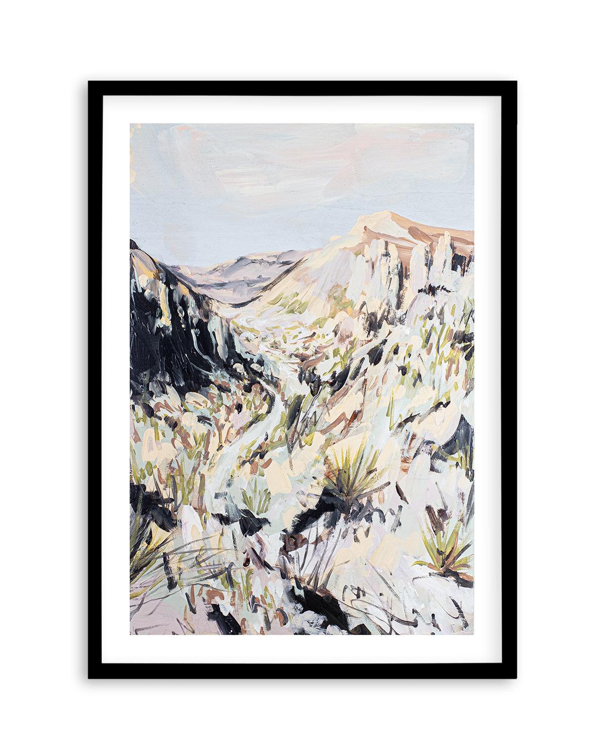 Pastel Desert by Meredith O'Neal Art Print