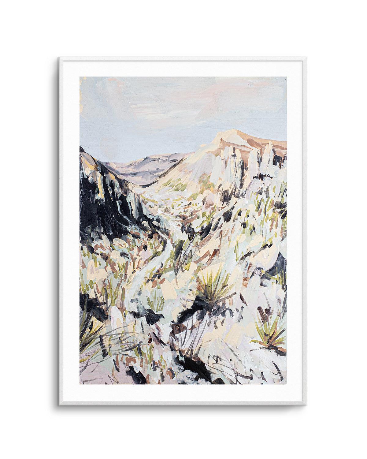 Pastel Desert by Meredith O'Neal Art Print