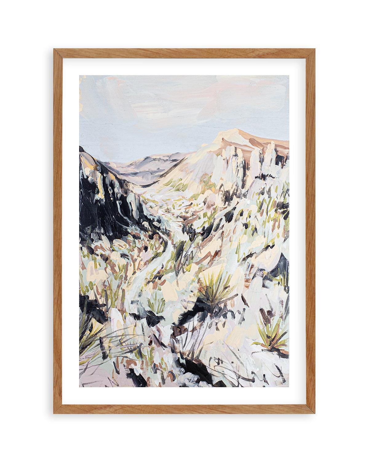 Pastel Desert by Meredith O'Neal Art Print