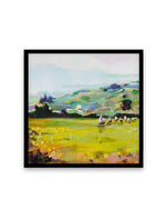 Pasture by Jenny Westenhofer SQ Art Print-PRINT-Olive et Oriel-Jenny Westenhofer-70x70 cm | 27.5" x 27.5"-Black-With White Border-Buy-Australian-Art-Prints-Online-with-Olive-et-Oriel-Your-Artwork-Specialists-Austrailia-Decorate-With-Coastal-Photo-Wall-Art-Prints-From-Our-Beach-House-Artwork-Collection-Fine-Poster-and-Framed-Artwork