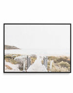 Path to Bunker Bay | Framed Canvas Art Print