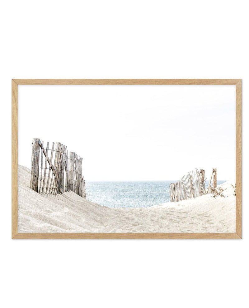 Path to the Sea Art Print-PRINT-Olive et Oriel-Olive et Oriel-A5 | 5.8" x 8.3" | 14.8 x 21cm-Oak-With White Border-Buy-Australian-Art-Prints-Online-with-Olive-et-Oriel-Your-Artwork-Specialists-Austrailia-Decorate-With-Coastal-Photo-Wall-Art-Prints-From-Our-Beach-House-Artwork-Collection-Fine-Poster-and-Framed-Artwork