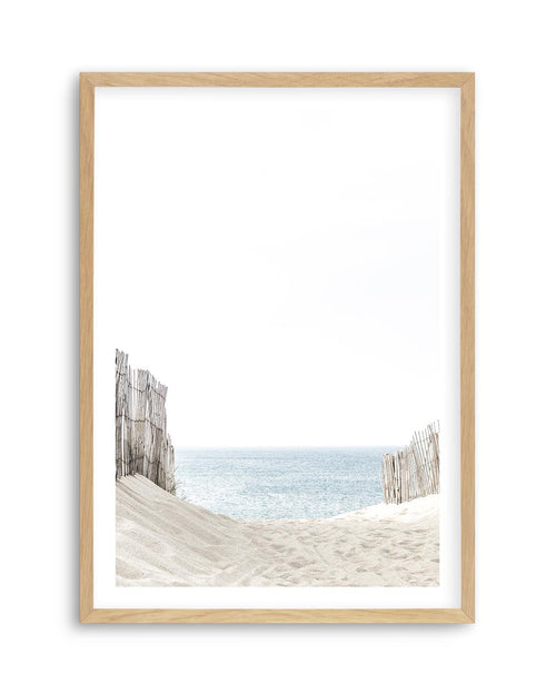 Path to the Sea Art Print | PT-PRINT-Olive et Oriel-Olive et Oriel-A5 | 5.8" x 8.3" | 14.8 x 21cm-Oak-With White Border-Buy-Australian-Art-Prints-Online-with-Olive-et-Oriel-Your-Artwork-Specialists-Austrailia-Decorate-With-Coastal-Photo-Wall-Art-Prints-From-Our-Beach-House-Artwork-Collection-Fine-Poster-and-Framed-Artwork