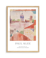 Hammet With It's Mosque 1914 by Paul Klee Art Print-PRINT-Olive et Oriel-Olive et Oriel-A5 | 5.8" x 8.3" | 14.8 x 21cm-Oak-With White Border-Buy-Australian-Art-Prints-Online-with-Olive-et-Oriel-Your-Artwork-Specialists-Austrailia-Decorate-With-Coastal-Photo-Wall-Art-Prints-From-Our-Beach-House-Artwork-Collection-Fine-Poster-and-Framed-Artwork
