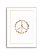 Peace Sign | Pastel Vintage Art Print-PRINT-Olive et Oriel-Olive et Oriel-A4 | 8.3" x 11.7" | 21 x 29.7cm-Unframed Art Print-With White Border-Buy-Australian-Art-Prints-Online-with-Olive-et-Oriel-Your-Artwork-Specialists-Austrailia-Decorate-With-Coastal-Photo-Wall-Art-Prints-From-Our-Beach-House-Artwork-Collection-Fine-Poster-and-Framed-Artwork