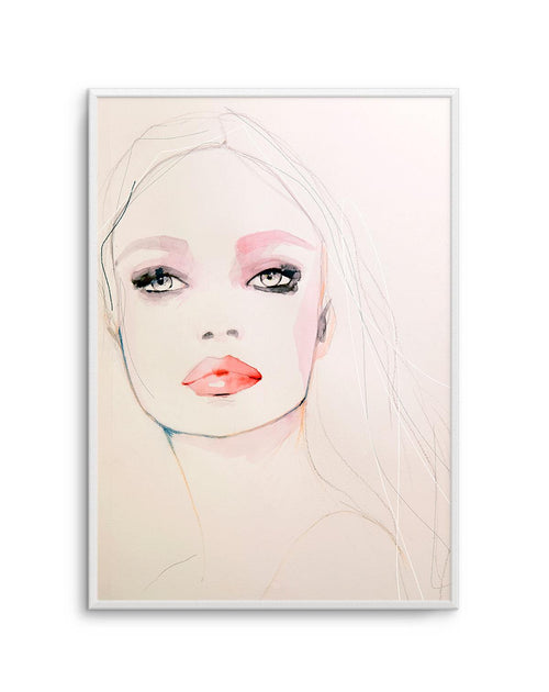 Pearl by Leigh Viner Art Print-PRINT-Olive et Oriel-Leigh Viner-A5 | 5.8" x 8.3" | 14.8 x 21cm-Unframed Art Print-With White Border-Buy-Australian-Art-Prints-Online-with-Olive-et-Oriel-Your-Artwork-Specialists-Austrailia-Decorate-With-Coastal-Photo-Wall-Art-Prints-From-Our-Beach-House-Artwork-Collection-Fine-Poster-and-Framed-Artwork