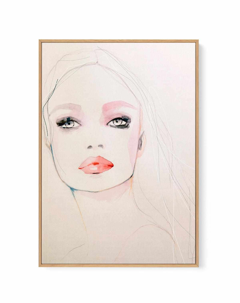 Pearl by Leigh Viner | Framed Canvas Art Print