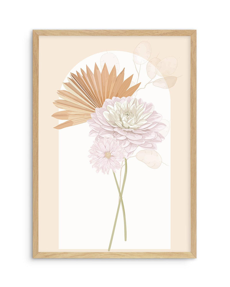 Petite Posy II Art Print-PRINT-Olive et Oriel-Olive et Oriel-A5 | 5.8" x 8.3" | 14.8 x 21cm-Oak-With White Border-Buy-Australian-Art-Prints-Online-with-Olive-et-Oriel-Your-Artwork-Specialists-Austrailia-Decorate-With-Coastal-Photo-Wall-Art-Prints-From-Our-Beach-House-Artwork-Collection-Fine-Poster-and-Framed-Artwork