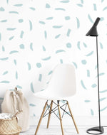 Picasso Paint Strokes Decal Set-Decals-Olive et Oriel-Decorate your kids bedroom wall decor with removable wall decals, these fabric kids decals are a great way to add colour and update your children's bedroom. Available as girls wall decals or boys wall decals, there are also nursery decals.