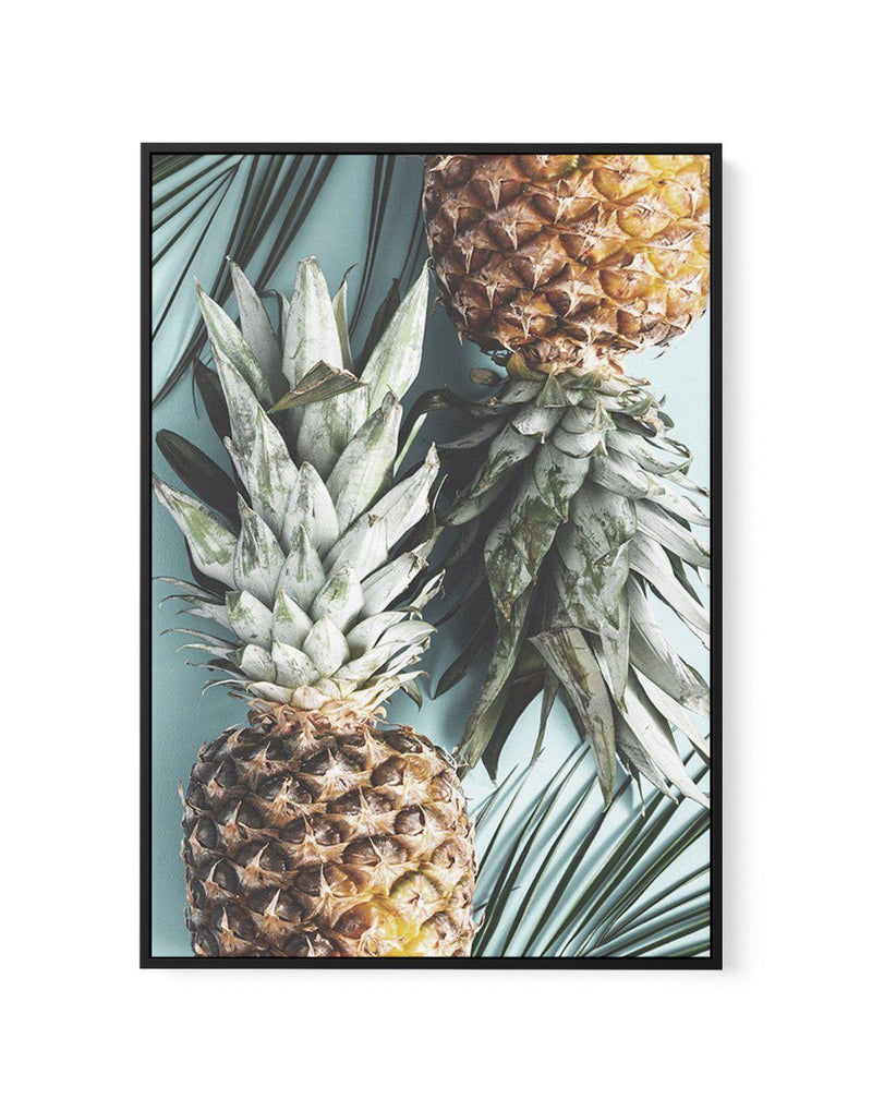 Pineapple & Palms | Framed Canvas-CANVAS-You can shop wall art online with Olive et Oriel for everything from abstract art to fun kids wall art. Our beautiful modern art prints and canvas art are available from large canvas prints to wall art paintings and our proudly Australian artwork collection offers only the highest quality framed large wall art and canvas art Australia - You can buy fashion photography prints or Hampton print posters and paintings on canvas from Olive et Oriel and have the