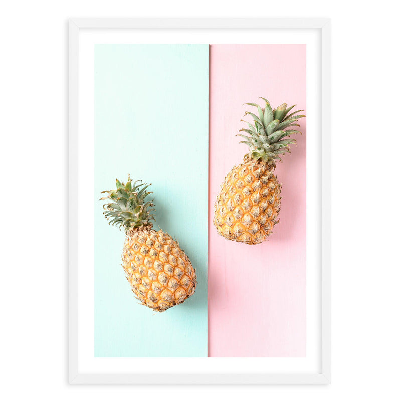 Pineapple Pop Art Print-PRINT-Olive et Oriel-Olive et Oriel-A5 | 5.8" x 8.3" | 14.8 x 21cm-White-With White Border-Buy-Australian-Art-Prints-Online-with-Olive-et-Oriel-Your-Artwork-Specialists-Austrailia-Decorate-With-Coastal-Photo-Wall-Art-Prints-From-Our-Beach-House-Artwork-Collection-Fine-Poster-and-Framed-Artwork